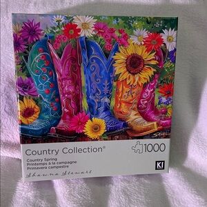 Colorful Cowboy Boots Puzzle
